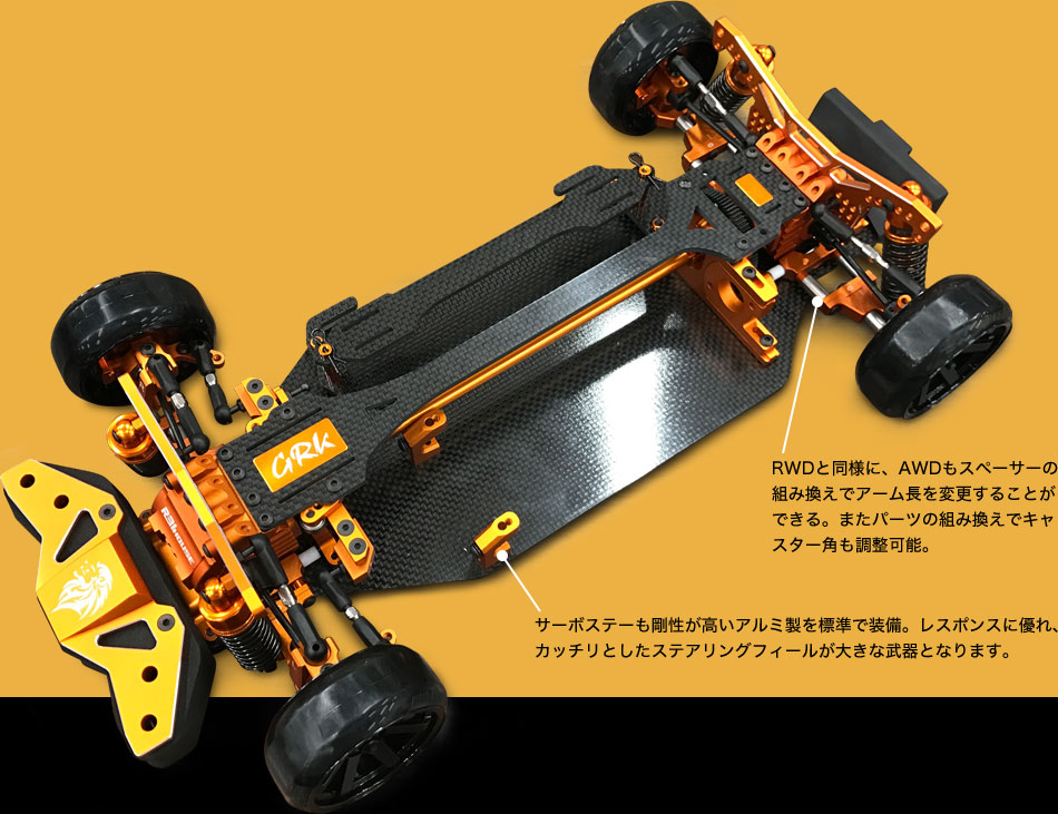 MASTER OF GRK SERIES 4WDドリフト、ここに極まる最強の四駆GRK GRK3 AWD